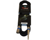 EXTREME JSXM5PRO CAVO XLR MASCHIO - JACK STEREO 1/4" 6.3mm CAVO AUDIO DI SEGNALE SCHERMATO 5 MT - TechSoundSystem.com