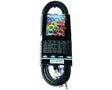 EXTREME CAVO AUDIO 3 METRI 1 CONNETTORE JACK MASCHIO 1 XLR FEMMINA + STRAP + 12 ANELLINI CONNETTORI SMONTABILI METALLO ANTISCIVOLO - TechSoundSystem.com