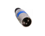 EXTREME XLR M CONNETTORE VOLANTE XLR MASCHIO PRO - TechSoundSystem.com