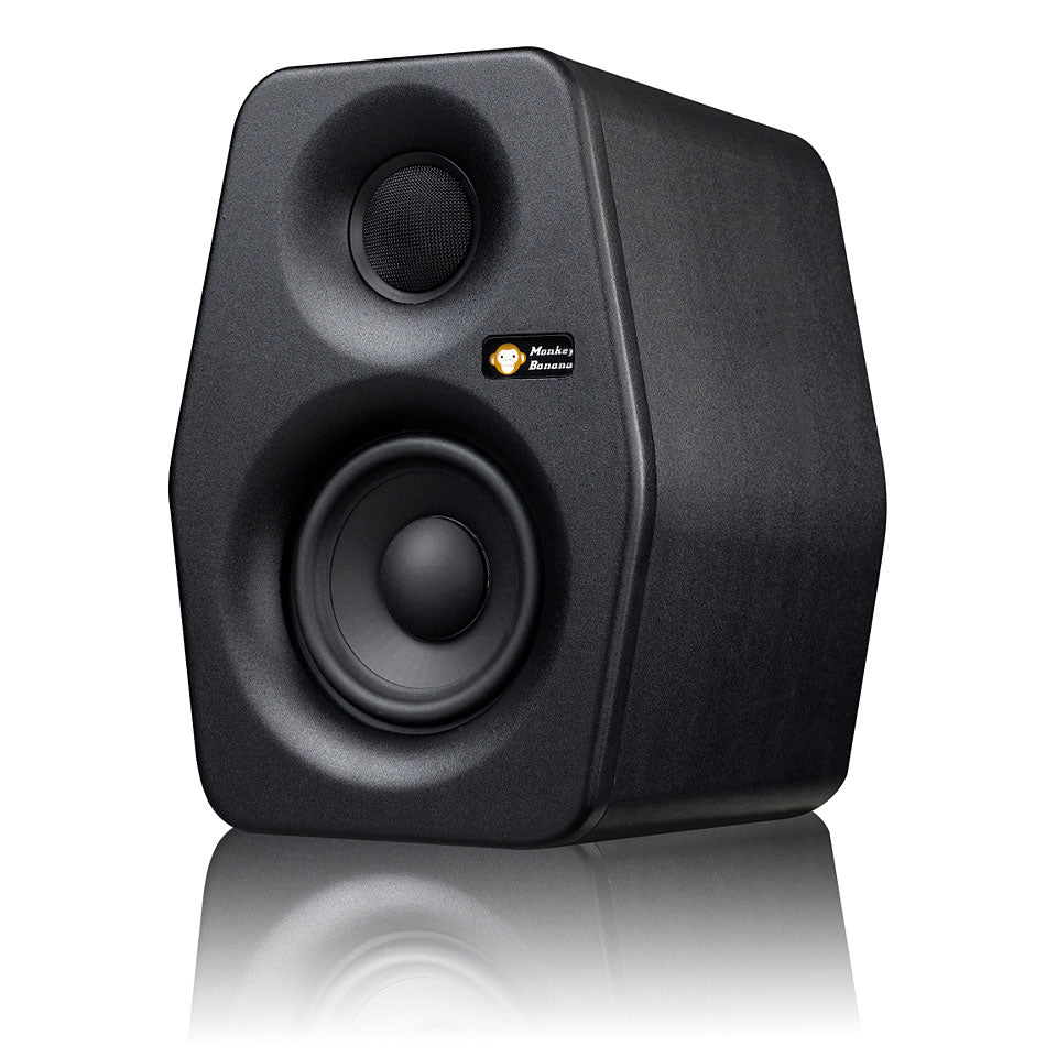 MONKEY BANANA TURBO 4 BLACK MONITOR ATTIVO 4" 30W+20W - TechSoundSystem.com