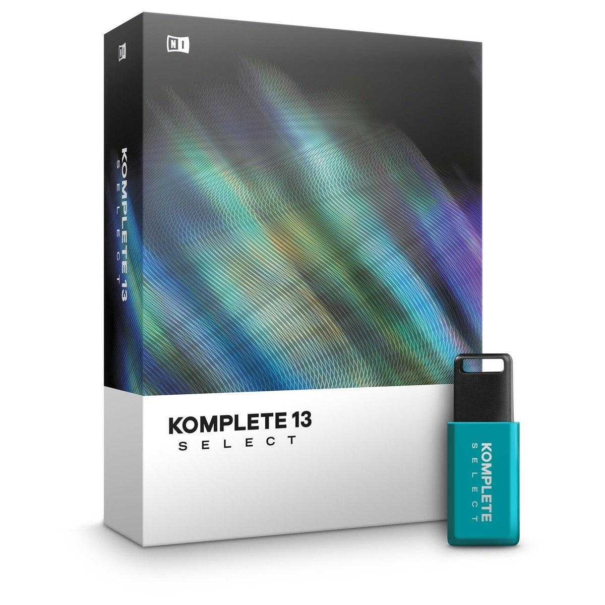 NATIVE INSTRUMENTS KOMPLETE 13 SELECT SUITE DI STRUMENTI VIRTUALI ED EFFETTI PER PRODUZIONI MUSICALI - TechSoundSystem.com