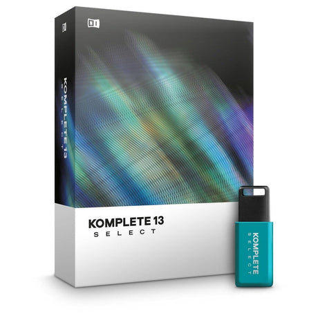 NATIVE INSTRUMENTS KOMPLETE 13 SELECT SUITE DI STRUMENTI VIRTUALI ED EFFETTI PER PRODUZIONI MUSICALI - TechSoundSystem.com