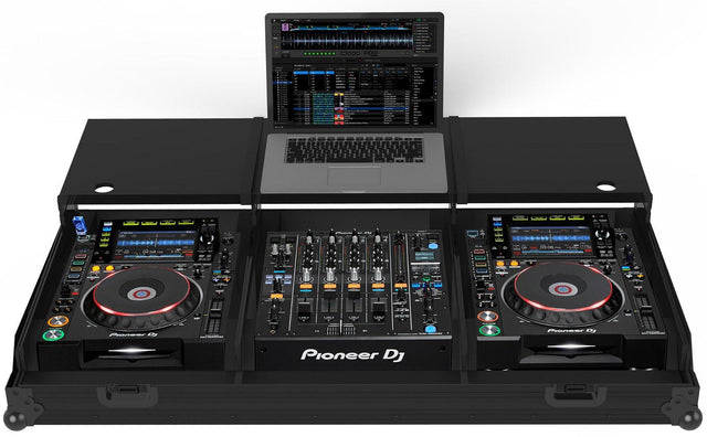 ZOMO SET2900 MK2 PLUS NSE FLIGHTCASE PROFESSIONALE PER DJ PER 2 CDJ2000 + 1 DJM900 + LAPTOP PER PC - TechSoundSystem.com