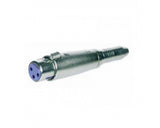 EXTREME ADA JF-XF CONNETTORE XLR FEMMINA-JACK STEREO FEMMINA 6,3mm 1/4" - TechSoundSystem.com