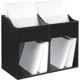 ZOMO VS-BOX200/2 BK BOX PORTA VINILI IN LEGNO COLORE NERO - TechSoundSystem.com