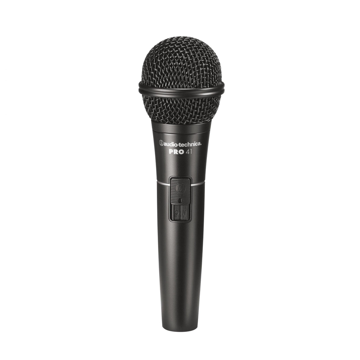 AUDIO-TECHNICA PRO41 MICROFONO DINAMICO CARDIOIDE PER VOCE + CUSTODIA + CAVO + CLAMP + ADATTATORE - TechSoundSystem.com