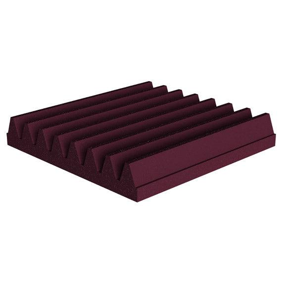 UNIVERSAL ACOUSTICS MERCURY WEDGE 300-50MM BURGUNDY ANNELLO PER ISOLAMENTO ACUSTICO 20 PEZZI - TechSoundSystem.com