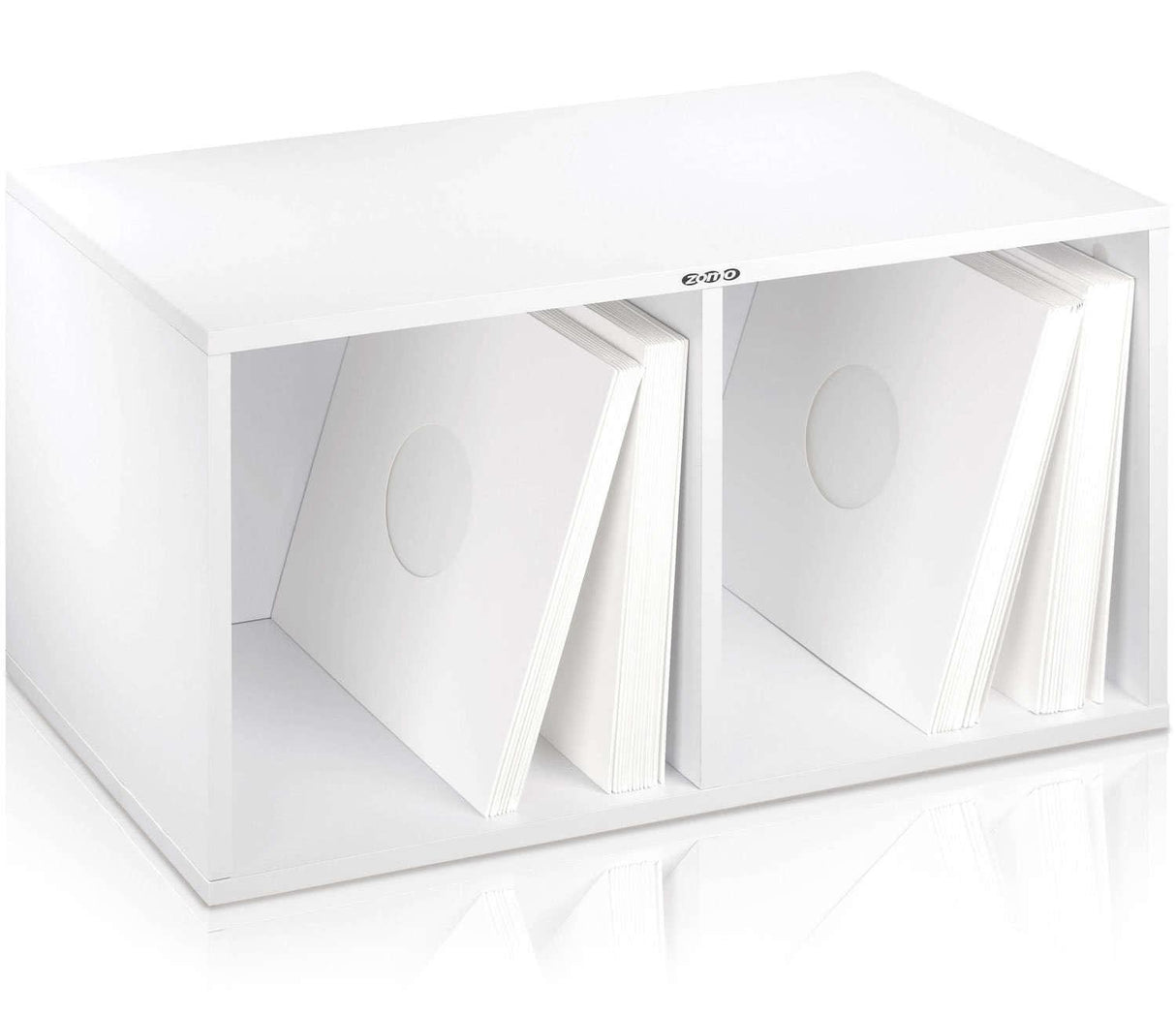 ZOMO VS-BOX200 BOX PORTA VINILI BIANCO - TechSoundSystem.com