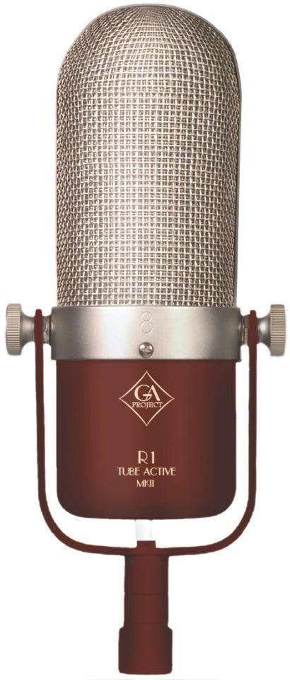 GOLDEN AGE R1 TUBE-ACTIVE MICROFONO VALVOLARE NASTRO VINTAGE - TechSoundSystem.com