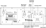 Focal SUB AIR NERO Subwoofer attivo ultracompatto wireless, amplificazione digitale BASH 150W - TechSoundSystem.com