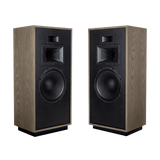 Klipsch FORTE IV DISTRESSED OAK Diffusori da pavimento a 3 vie con radiatore passivo 400W (COPPIA) - TechSoundSystem.com