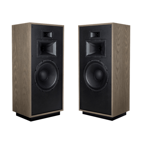 Klipsch FORTE IV DISTRESSED OAK Diffusori da pavimento a 3 vie con radiatore passivo 400W (COPPIA) - TechSoundSystem.com