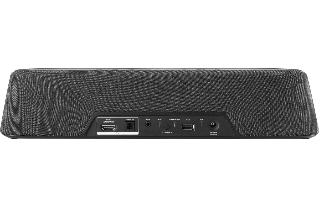 Polk Audio MAGNIFI MINI AX Sistema soundbar ultra compatto con subwoofer wireless, suono 3D grazie a 5 altoparlanti - TechSoundSystem.com