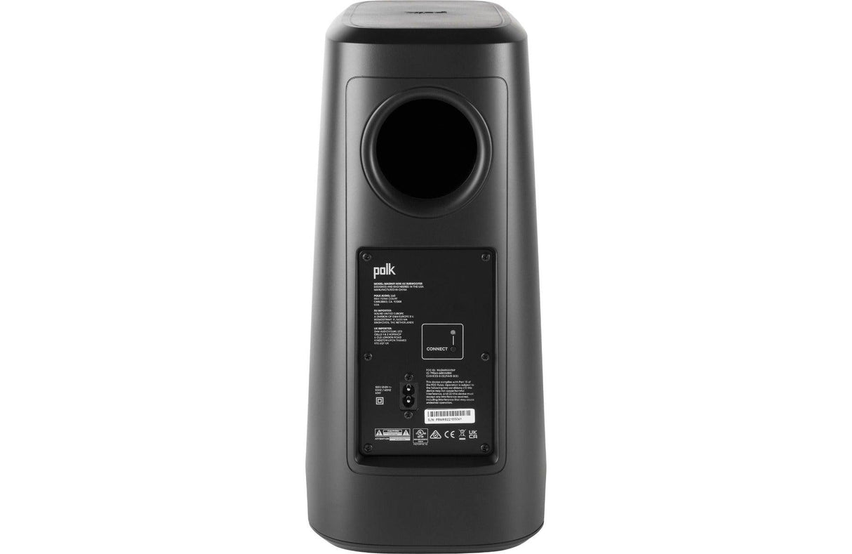 Polk Audio MAGNIFI MINI AX Sistema soundbar ultra compatto con subwoofer wireless, suono 3D grazie a 5 altoparlanti - TechSoundSystem.com