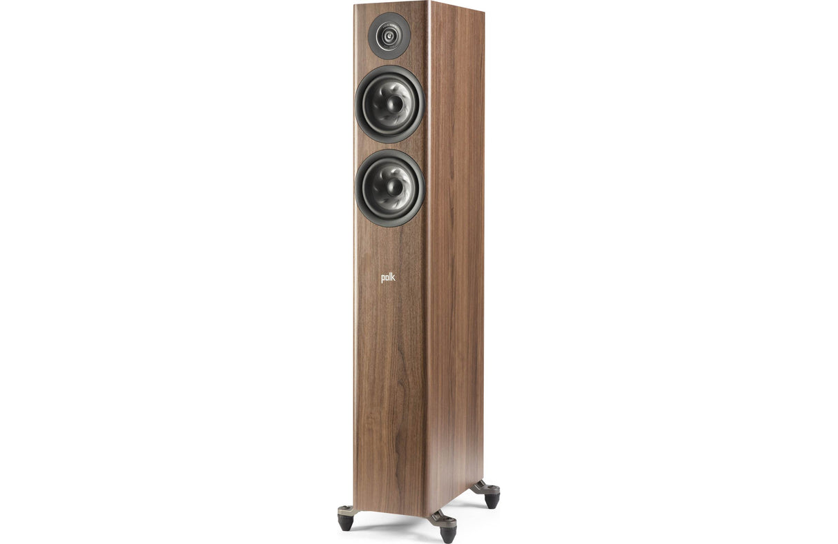 Polk Audio R500 Diffusori da pavimento compatto, Tweeter Pinnacle Ring Radiator da 1", 2 Woofer con cono a turbina da 5.25" (COPPIA) - TechSoundSystem.com