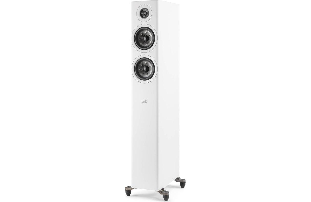 Polk Audio R500 Diffusori da pavimento compatto, Tweeter Pinnacle Ring Radiator da 1", 2 Woofer con cono a turbina da 5.25" (COPPIA) - TechSoundSystem.com
