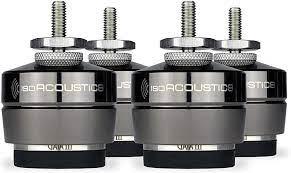 Isoacoustics GAIA III - Isolanti acustici per diffusori high end, Peso ammesso 32Kg (set da 4 PZ) - TechSoundSystem.com