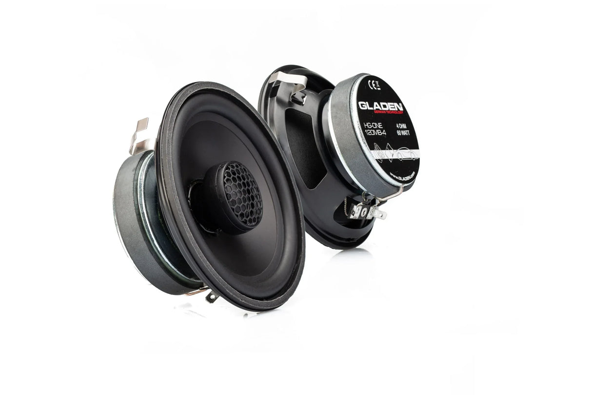 Gladen ONE 120 MB coppia di altoparlanti coassiali da 120mm 60W RMS per auto Mercedes