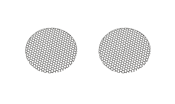 Gladen AEROSPACE GRILL 80 coppia di griglie per woofer Aerospace da 80 mm