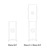Gold Note DIANA II coppia diffusori da scaffale 2 vie bass-reflex 2 × 6,5” 8 ohm
