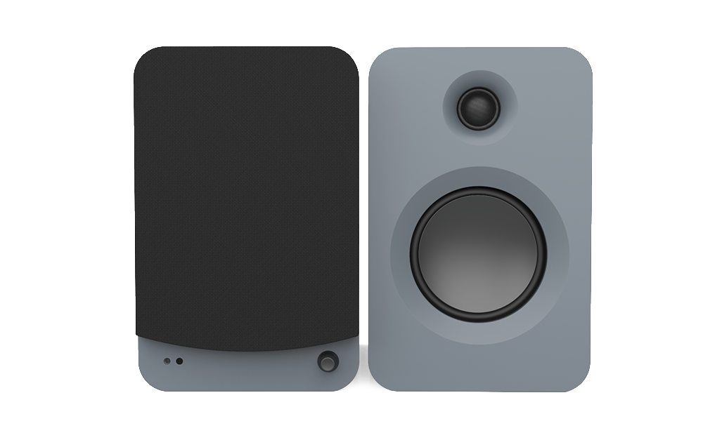 Kanto REN coppia di diffusori amplificati da scaffale o scrivania 133mm 200W