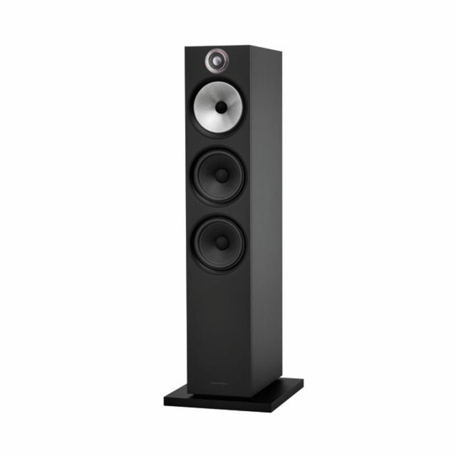 B&W 603 S2 ANNIVERSARY EDITION BLACK Diffusori da pavimento a 3 vie (COPPIA) - TechSoundSystem.com