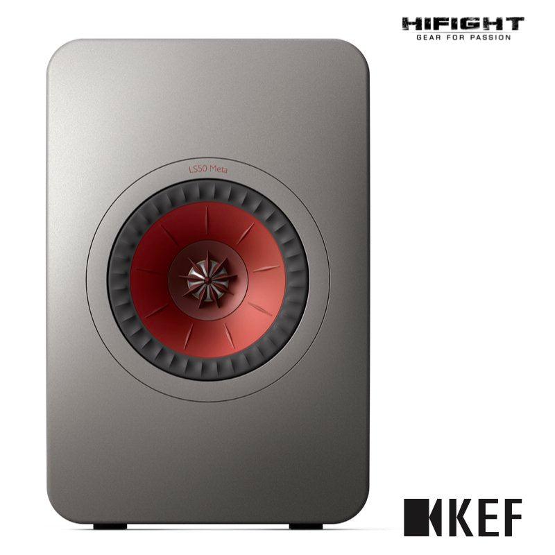 KEF LS50 Meta diffusori HiFi da scaffale Grigio Titanio Uni-Q con MAT (COPPIA) - TechSoundSystem.com