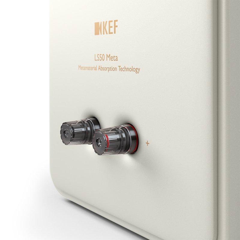 KEF LS50 Meta diffusori HiFi da scaffale Bianco Minerale Uni-Q con MAT (COPPIA) - TechSoundSystem.com