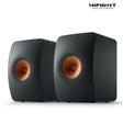 KEF LS50 Meta diffusori HiFi da scaffale Nero Carbonio Uni-Q con MAT (COPPIA) - TechSoundSystem.com
