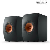 KEF LS50 Meta diffusori HiFi da scaffale Nero Carbonio Uni-Q con MAT (COPPIA) - TechSoundSystem.com