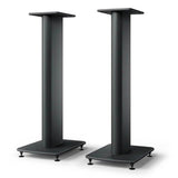 KEF S2 STAND Coppia di stativi per diffusori KEF LS50 META e Wireless 2 NERO CARBONIO - TechSoundSystem.com