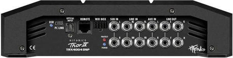 Hifonics TRX-4004DSP THOR 4CH DSP amplificatore per auto a 4 canali con DSP - TechSoundSystem.com