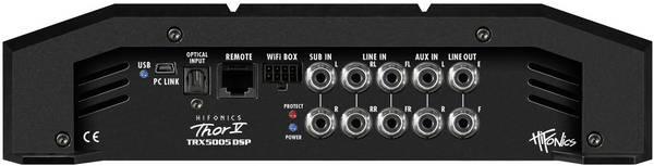Hifonics TRX-5005DSP THOR 5CH Hybrid DSP amplificatore per auto 5 canali con DSP - TechSoundSystem.com