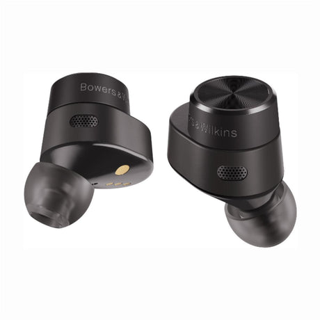 B&W PI5 cuffie in-ear true wireless hifi Charcoal (Nero) con Bluetooth aptX - TechSoundSystem.com