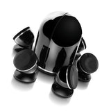 Focal DOME PACK 5.1 sistema composto da 5 diffusori Dome + Sub Dome, nero, 100 W - TechSoundSystem.com