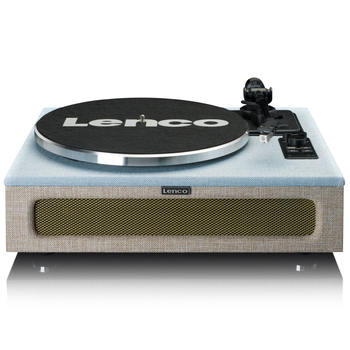 Lenco LS-440 Giradischi con 4 diffusori integrati Uscita RCA, uscita cuffie e Bluetooth