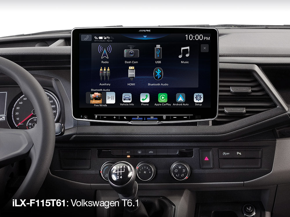 Alpine ILX-F115T61 Autoradio HALO da 11" per VW T6.1 (2019-2022)