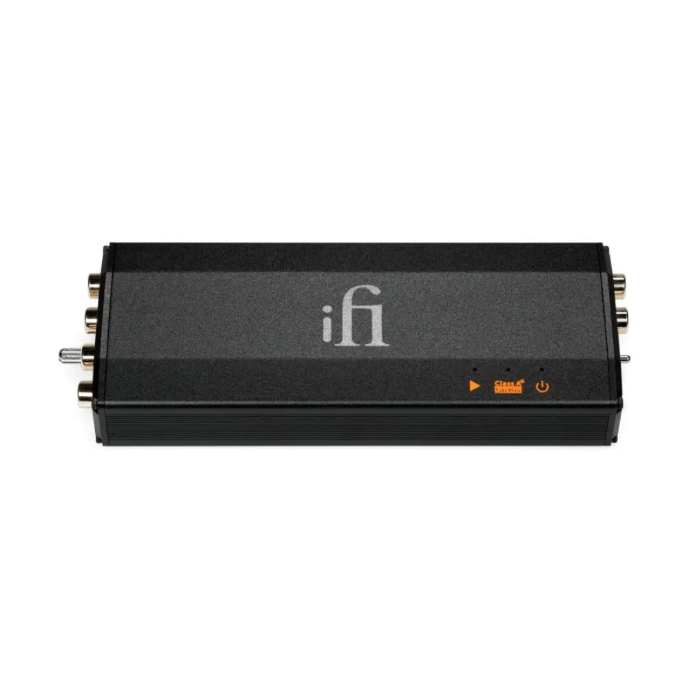 IFI Audio MICRO iPHONO3 BLACK LABEL Preamplificatore phono MM/MC con tecnologie Class A TubeState e DirectDrive Servoless