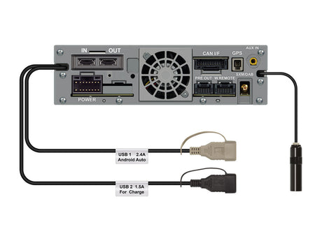 Alpine ILX-705DM Autoradio 2 DIN da 7" con wireless Apple Car Play e Android Auto e BOARD spostata - TechSoundSystem.com