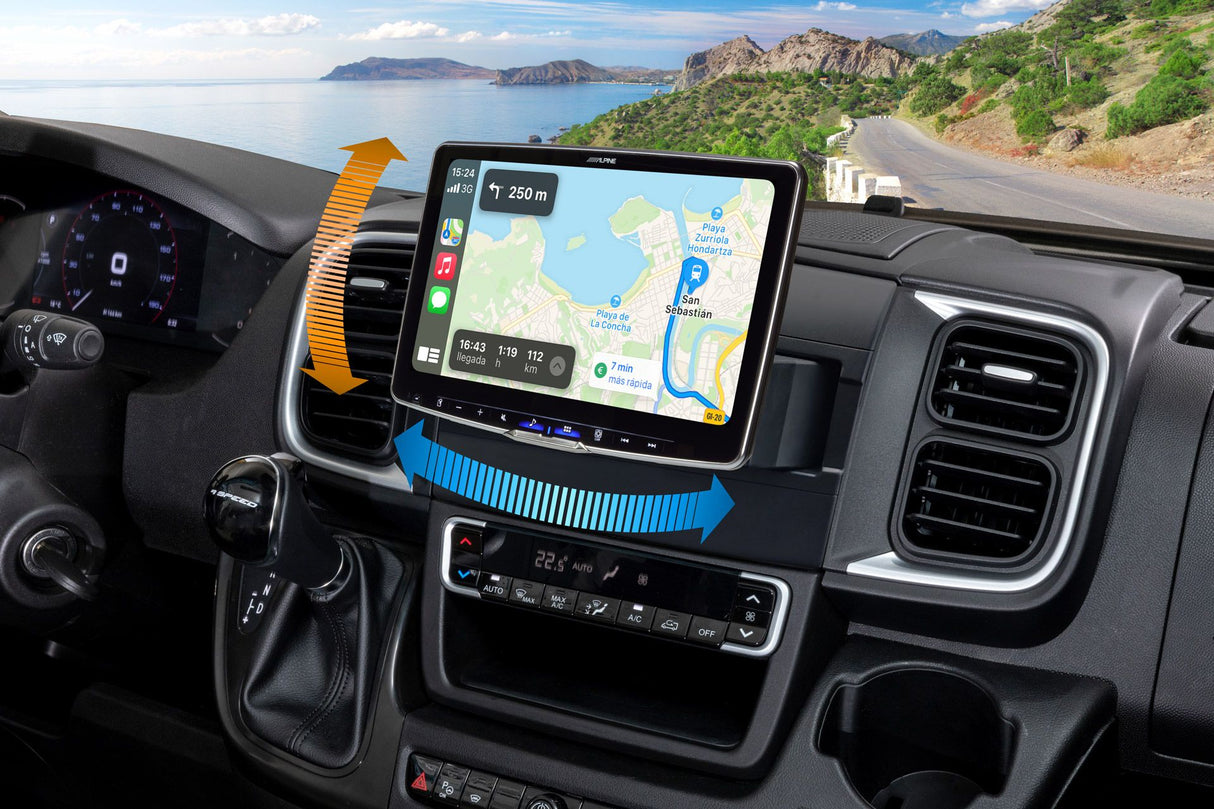 Alpine iLX-F115D Halo11 autoradio 1 DIN schermo 11" Apple Car Play wireless e Android Auto