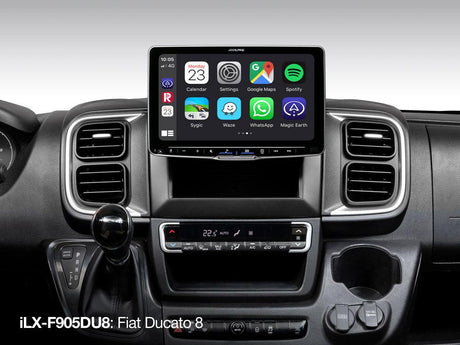 Alpine iLX-F905DU8 Autoradio specifico per Fiat Ducato 8 - TechSoundSystem.com
