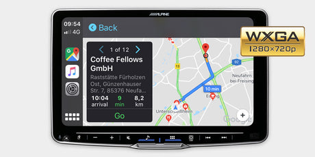 Alpine iLX-F905DU8S Autoradio per Fiat Ducato 8 SWIVEL da 9" Halo9 Car Play wireless Android Auto - TechSoundSystem.com