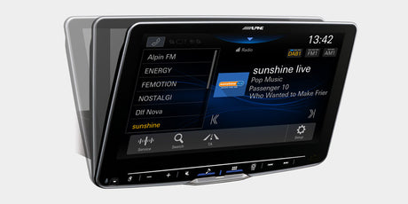 Alpine iLX-F905DU8S Autoradio per Fiat Ducato 8 SWIVEL da 9" Halo9 Car Play wireless Android Auto - TechSoundSystem.com