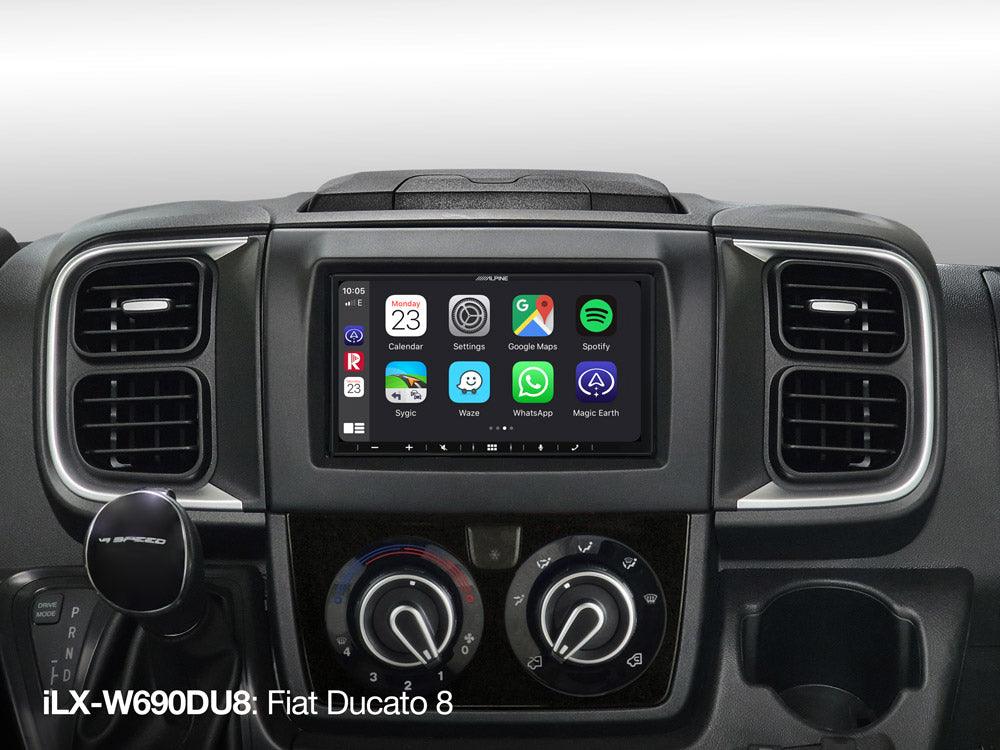 Alpine iLX-W690DU8 Autoradio 2 DIN specifico per FIat Ducato 8 - TechSoundSystem.com