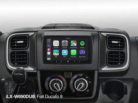 Alpine iLX-W690DU8 Autoradio 2 DIN specifico per FIat Ducato 8 - TechSoundSystem.com