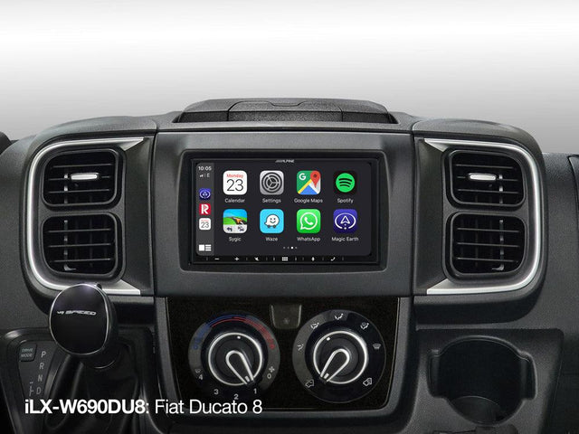 Alpine iLX-W690DU8 Autoradio 2 DIN specifico per FIat Ducato 8 - TechSoundSystem.com