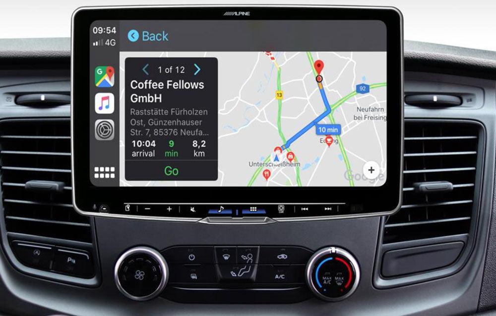 Alpine ILX-F115TRA Autoradio navigatore Halo11 per Ford Transit Custom dal 2018 - TechSoundSystem.com