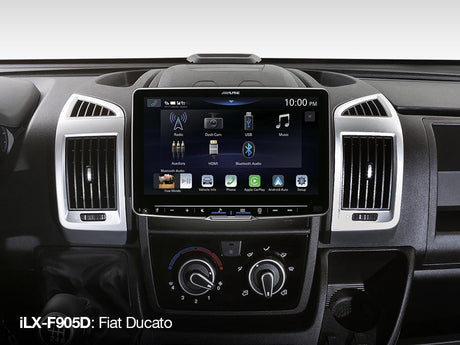 Alpine iLX-F905DU autoradio per Fiat Ducato 3 da 9", Citroën Jumper o Peugeot Boxer - TechSoundSystem.com