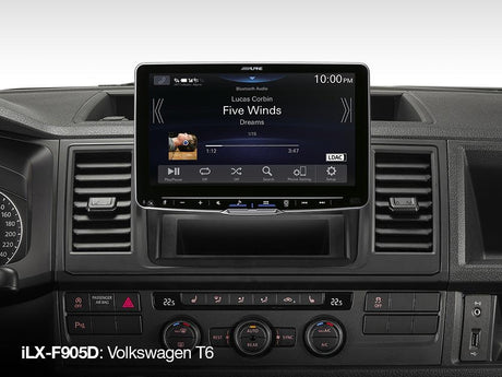 Alpine ILX-F905T6 Autoradio 9 pollici per Volkswagen T5 / T6 con Android Auto / Wireless CarPlay - TechSoundSystem.com
