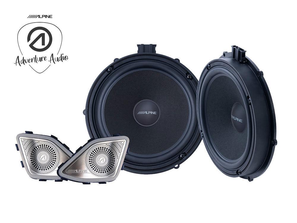 Alpine SPC-108T6 altoparlanti per auto specifici per Volkswagen T6 - TechSoundSystem.com